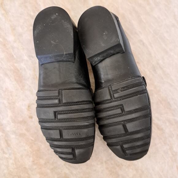 BALLY Women's Alta Classic Driving Moc Loafer in Black Leather Size 38/7.5 - Picture 9 of 12